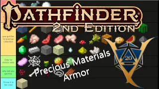 Armor Tier List for Special Materials!