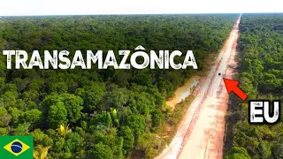 AMAZON ROAD ALONE by MOTORCYCLE - A BRAZILIAN ROAD IN THE MIDDLE OF THE AMAZON RAINFOREST