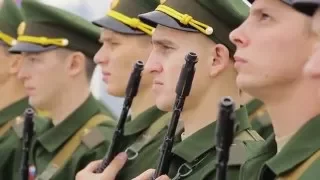 Присяга спортивно-военных рот ЦСКА в Сочи 2015