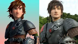 "How to Train Your Dragon" characters in Real Life!