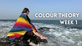 Crochet Along 2024 // Week 1 Of The Colour Theory Blanket!