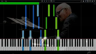 Ludovico Einaudi - Night Synthesia Piano Tutorial (midi) //Charlietintin