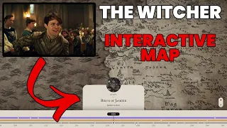 The Witcher Series Timeline Walkthrough - Official Netflix Interactive Map