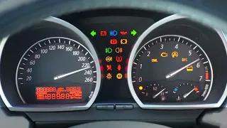 How to enter hidden menu in BMW Z4 (E85 E86) & X3 (E83) service test mode instrument cluster