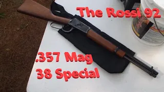 Shooting The Rossi R92 - .357 Mag/.38 Special