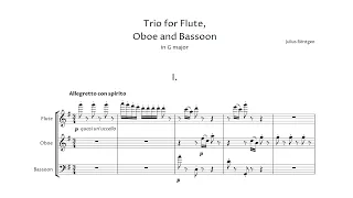 Julius Röntgen – Trio for Flute, Oboe and Bassoon