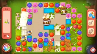Gardenscapes hard level 25 12 moves no boosters