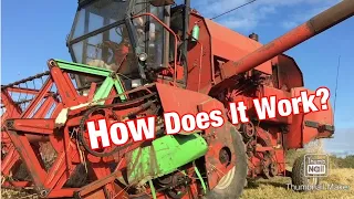 Walk around the Deutz Fahr Combine Harvester