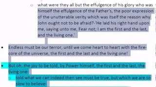 George MacDonald 'The Fear of God' III of IV