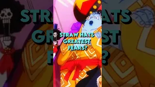 The Straw Hats GREATEST Fears #onepiece #anime #shorts