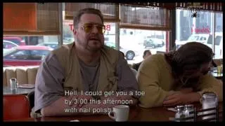 【SPOILERS】The Big Lebowski (clip13- part 2) "They send us a toe"