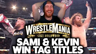 Kevin Owens And Sami Zayn Win Tag Team Titles At WrestleMania 39