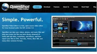 Бесплатный видеоредактор Free OpenShot Video Editor