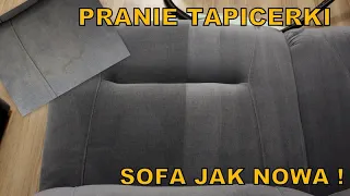 Pranie tapicerki naszej kanapy - odkurzacz piorący PROFI 50.1C