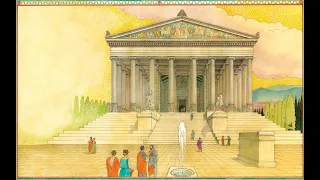 Как выглядели первые Древнегреческие театры. Первые комедии и трагедии.