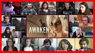 SUPER VERSION! Awaken (ft  Valerie Broussard) - League of Legends Cinematic REACTIONS MASHUP