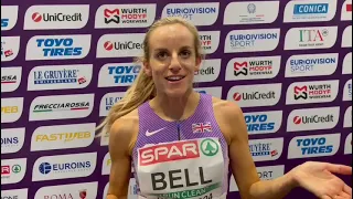 Georgia Bell on a 'messy' 1500m heat at the European Championships