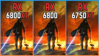 RX 6800XT vs RX 6800 vs RX 6750XT Test in 15 Games