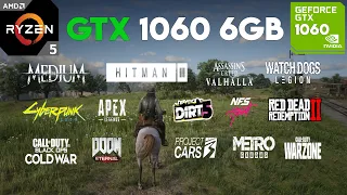 GTX 1060 6GB Test in 20 Games in 2021