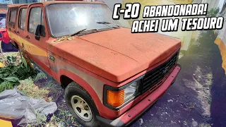 RESGATE? C-20 6ZÃO ABANDONADA COM TODOS ACESSÓRIOS - FUI CONHECER O CARRO...