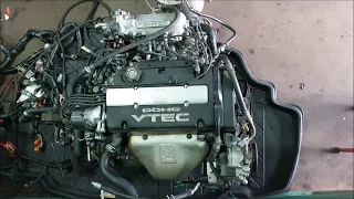 ติดเครื่องH22A-DE VTEC 2.2L ส่งลูกค้า (start up H22A-DE Engine)