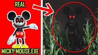 5 MICKY MOUSE.EXE Captados en Camara en la Vida Real