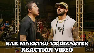 Pangil Sa Pangil: DIZASTER vs SAK MAESTRO PRODUCER REACTION