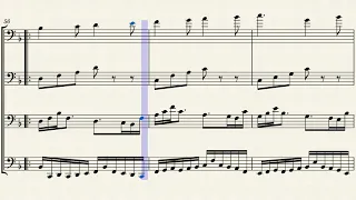 Moldau – Bedřich Smetana arr. by K.J. for Cello Quartet by arr. K.J.