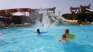 WaterSlide! Egypt! Slow Motion! Akassia!