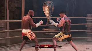 Jon Jones vs. Tom Aspinall Kumite Fight / Stand up only (Simulation on PS5 | UFC 5)