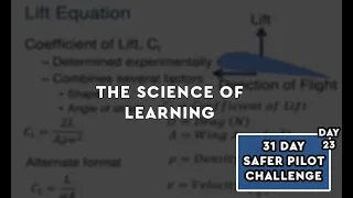 The Science of Learning To Fly -  SPC Day 23