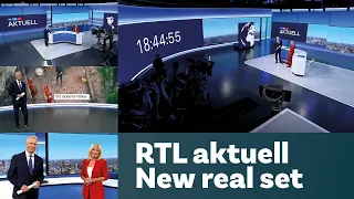 New studio and intro for RTL aktuell (Germany)