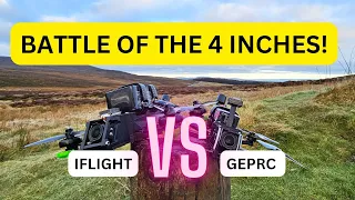 Geprc Tern LR40 VS  Nazgul f4d - Surprising flight times with one of them!