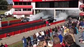 2014 Pure Stock Muscle Car Drags Crowd Pleaser