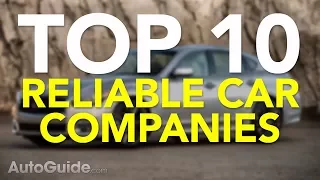 Top 10 Most Reliable Car Companies