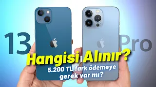 iPhone 13 mü iPhone 13 Pro mu? Hangisi alınmalı? Karşılaştırma