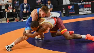 Burroughs had his hands full in this one | Jason Nolf vs. Jordan Burroughs