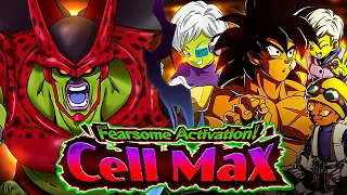 LR BROLY, CHEELAI & LEMO + INT CHEELAI VS. SUPER BOSS CELL MAX! (DBZ: Dokkan Battle)