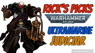 Review of the Ultramarine Judiciar from Warhammer 40k by Joytoy