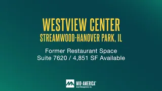 Westview Center | 4,851 SF | Streamwood/Hanover Park, IL