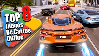 TOP 8 JUEGOS DE PLAYSTORE PARA ANDROID DE CARROS OFFLINE