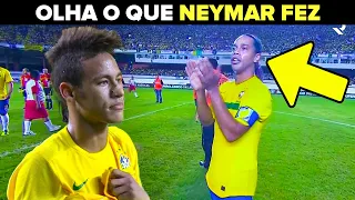 O Dia em que Ronaldinho e Neymar Destruíram a Argentina