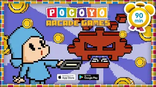 🎮 POCOYO in ENGLISH - Arcade games [90 minutes] | Full Episodes | VIDEOS and CARTOONS for KIDS