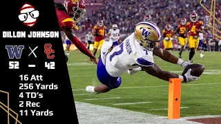 Dillon Johnson (Washington RB) vs USC (2023)