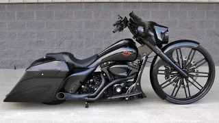 Harley-Davidson Street Glide bagger custom by The Bike Exchange