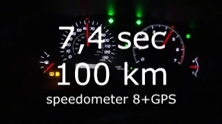 7.4 sec 0-100 speedometer GX470 supper charger BORMAN 8 sec GPS 2 peopl