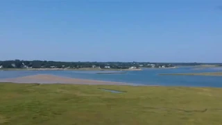 Drone footage of shark cape cod #sharkchasing #atlanticsharkconservancy