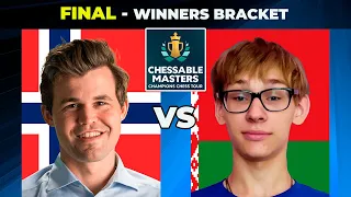 🔴 Winners Final | Magnus Carlsen vs Denis Lazavik | Chessable Masters 2024
