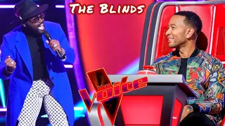 John Holiday Performs "Misty" | The voice season 24 blind Auditions | 2023