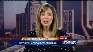 Olympic gold medalist raising awareness about ovarian cancer